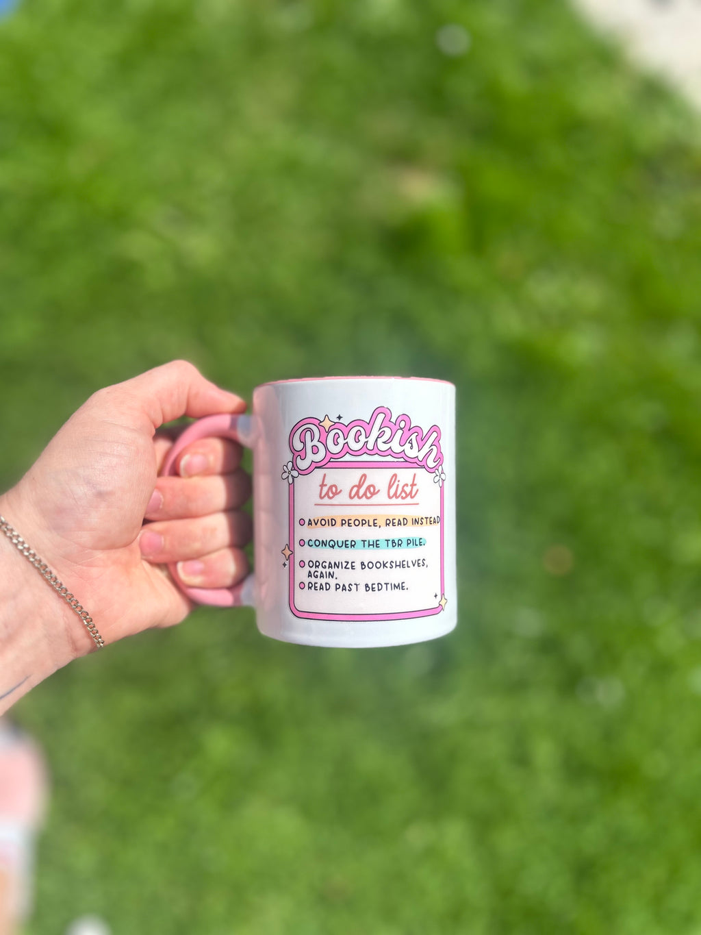 Bookish to do list mug 11oz