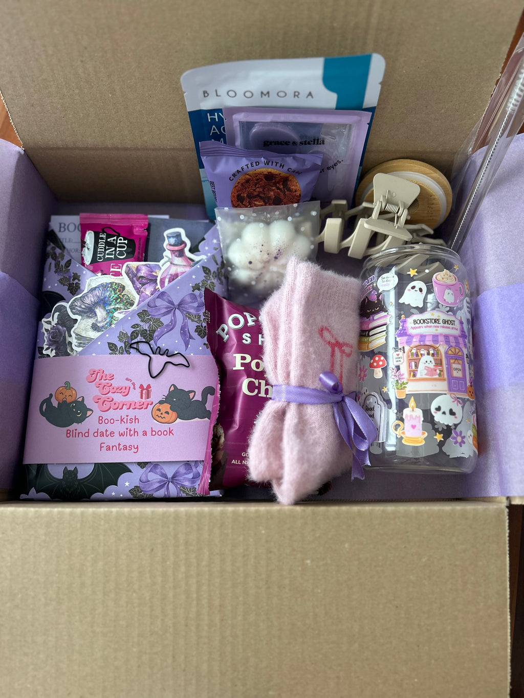 Boo-kish blind date with a book box