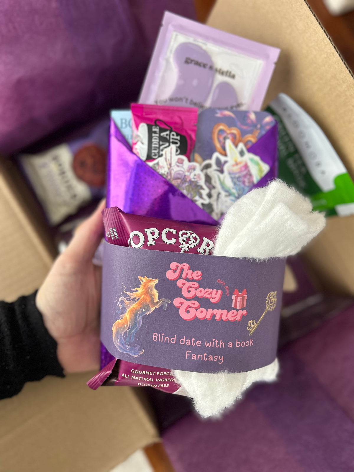 Fantasy cosy blind date with a book