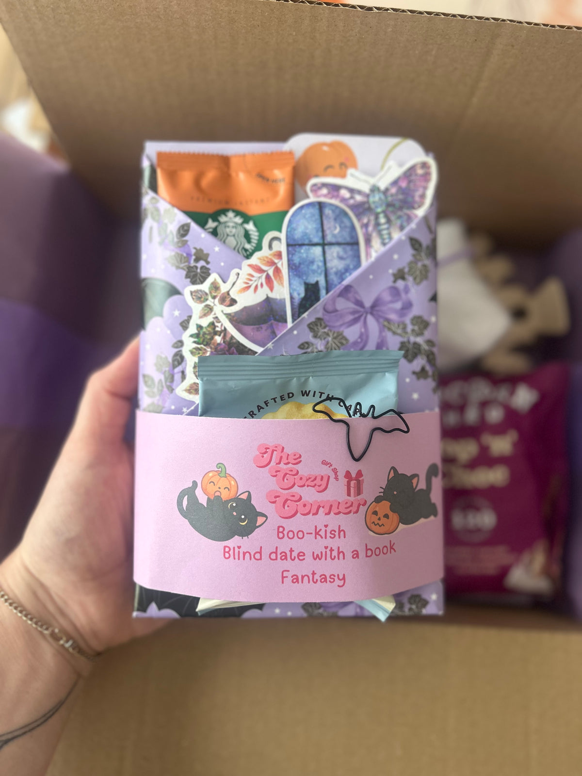 Boo-kish blind date with a book