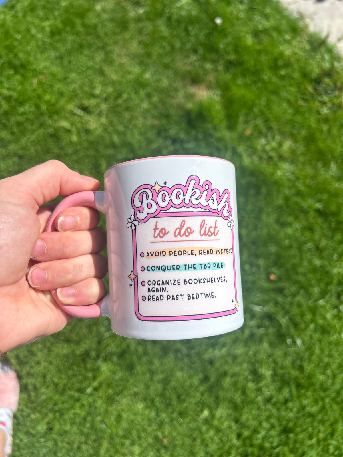 Bookish to do list mug 11oz