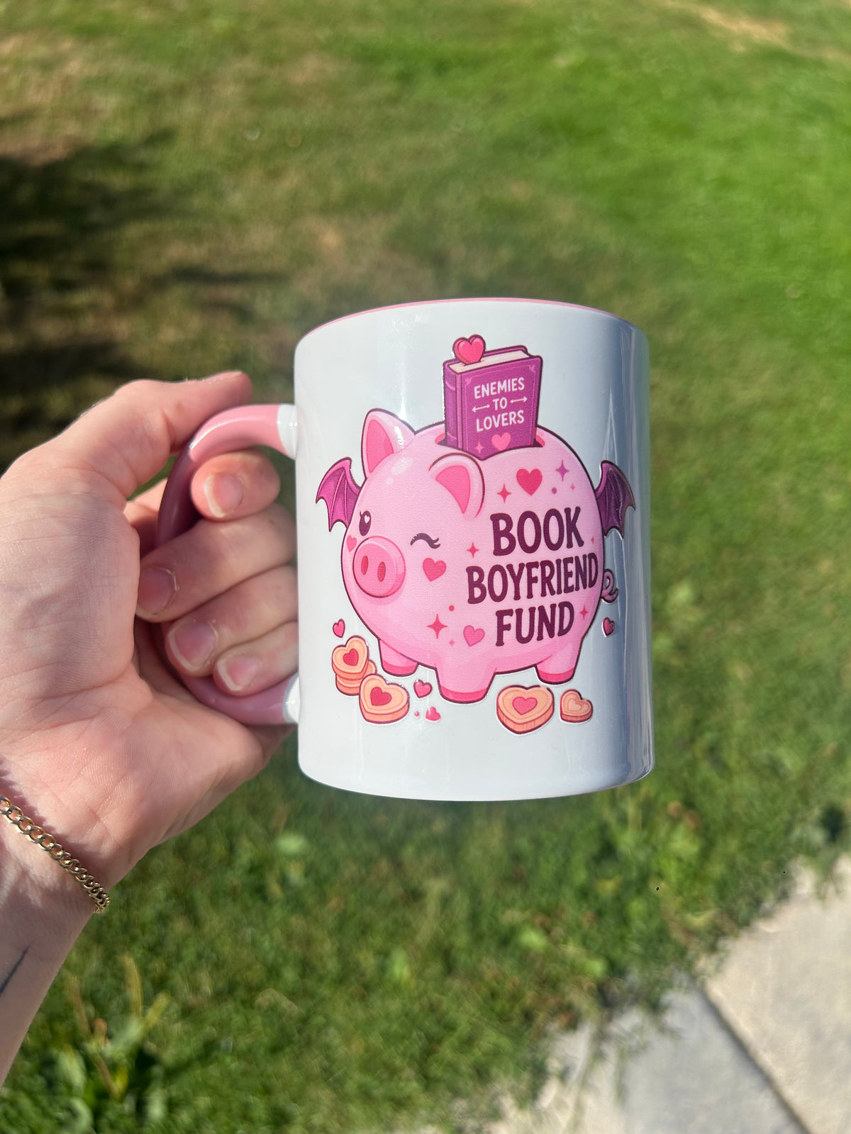 Book boyfriend fund mug 11oz