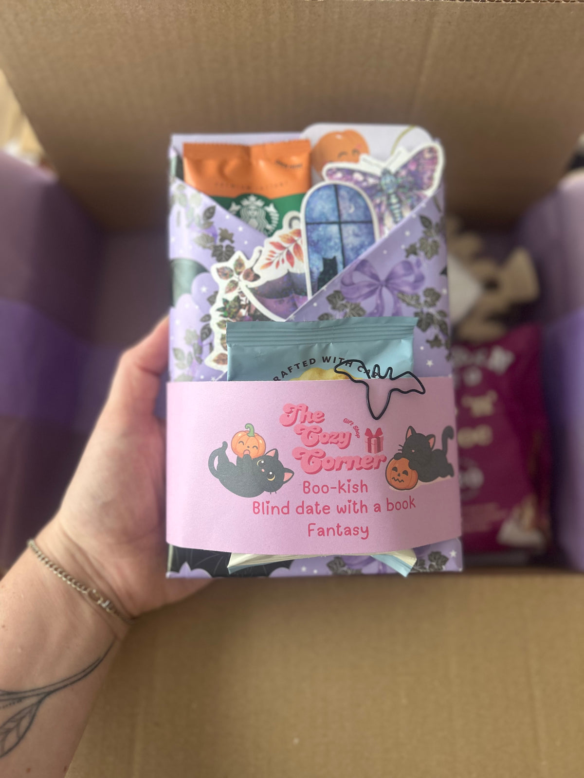 Boo-kish blind date with a book