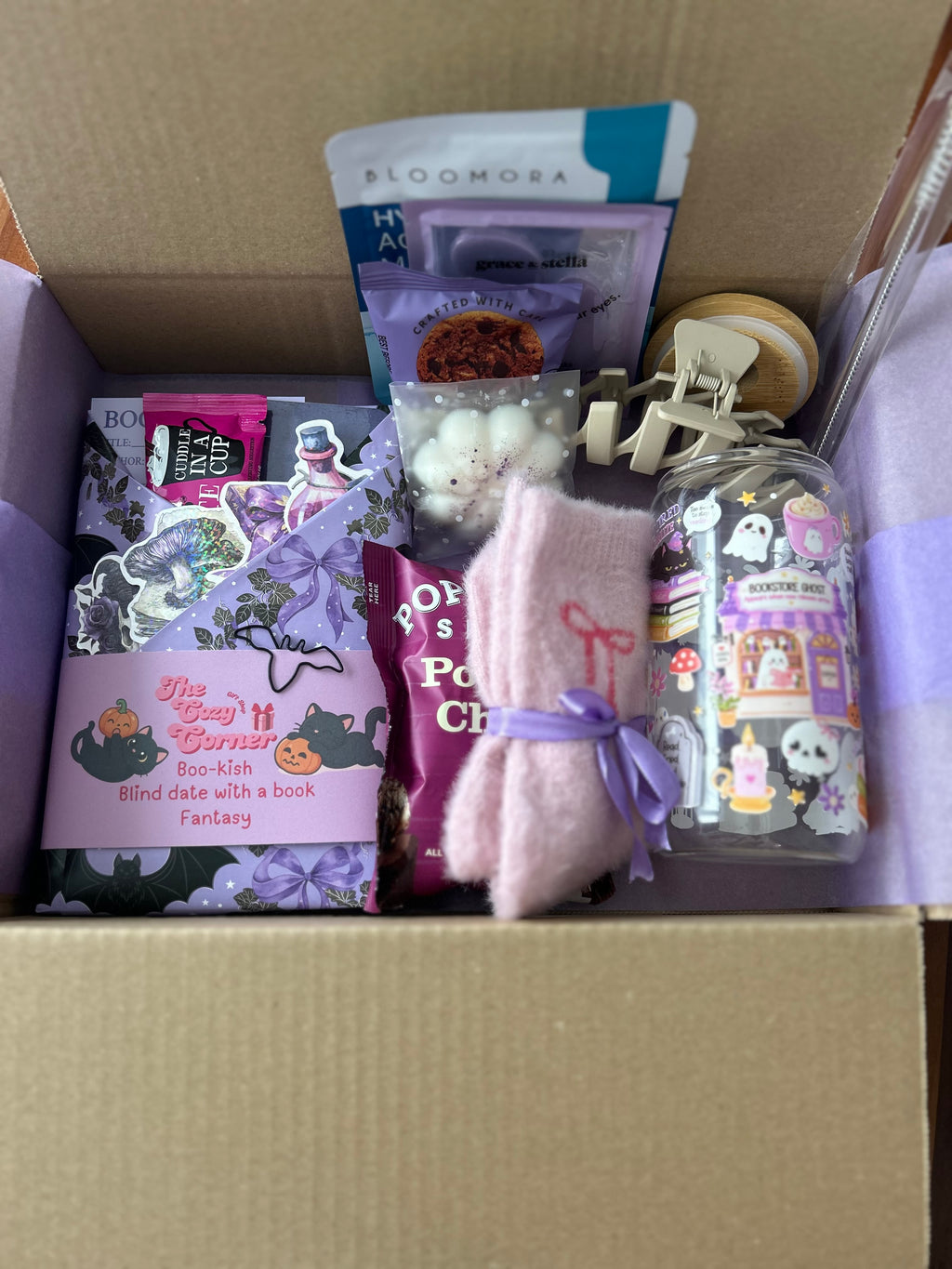 Boo-kish blind date with a book box
