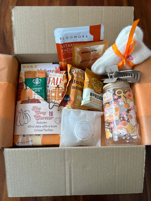 Autumn blind date with a book box