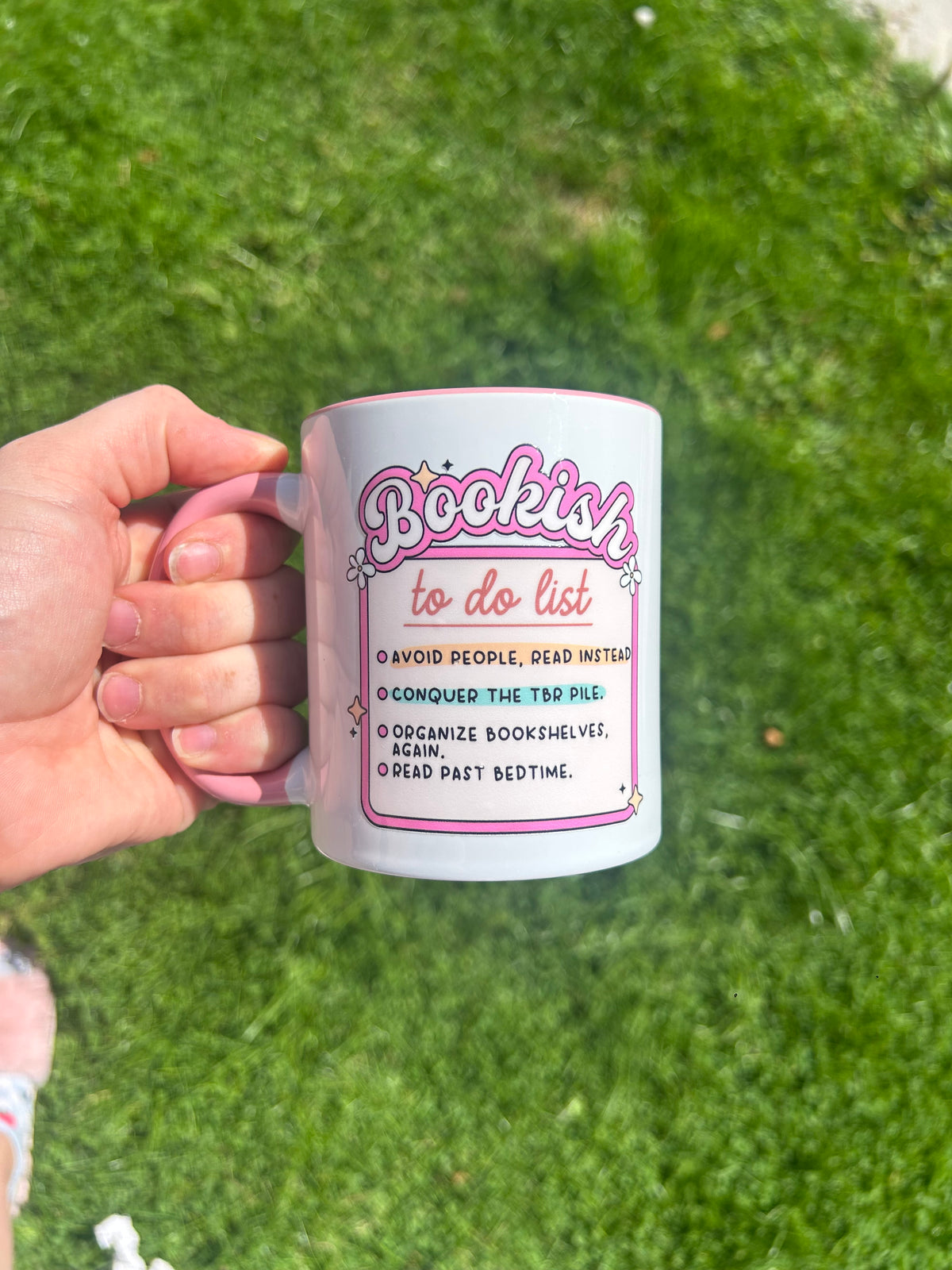 Bookish to do list mug 11oz