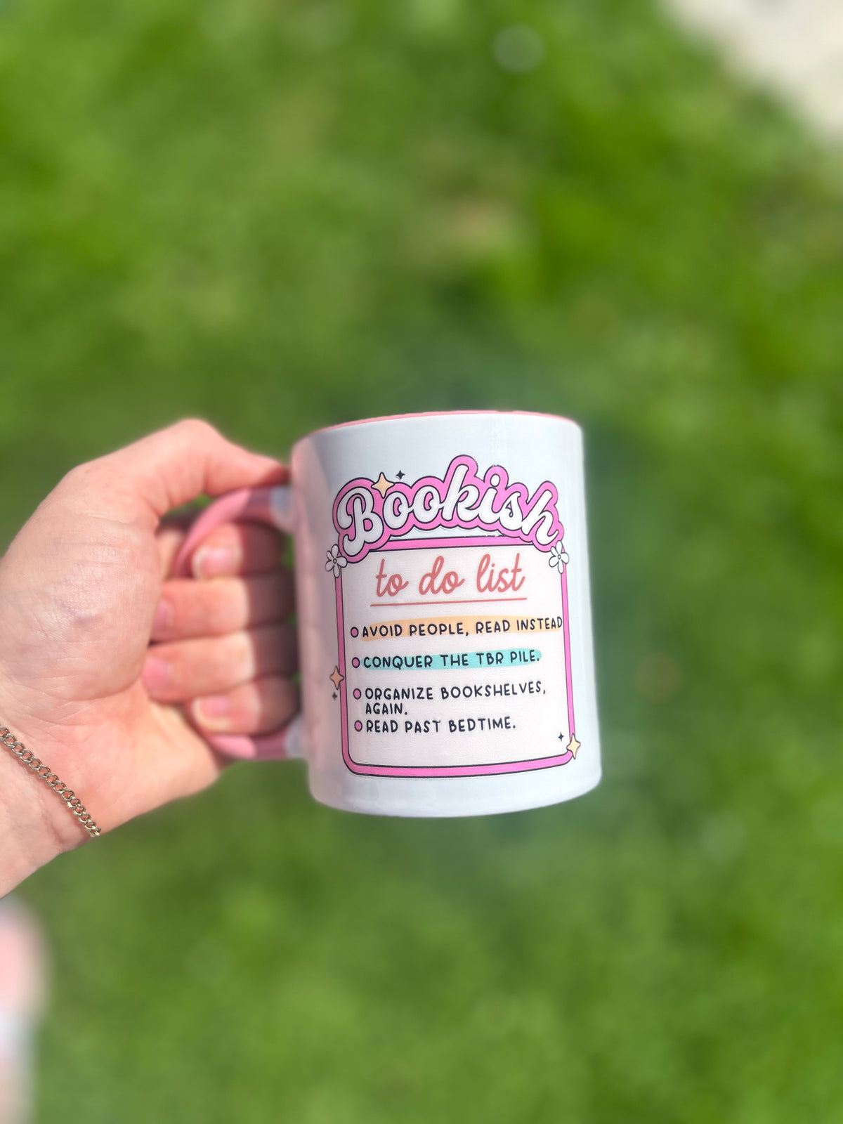Bookish to do list mug 11oz