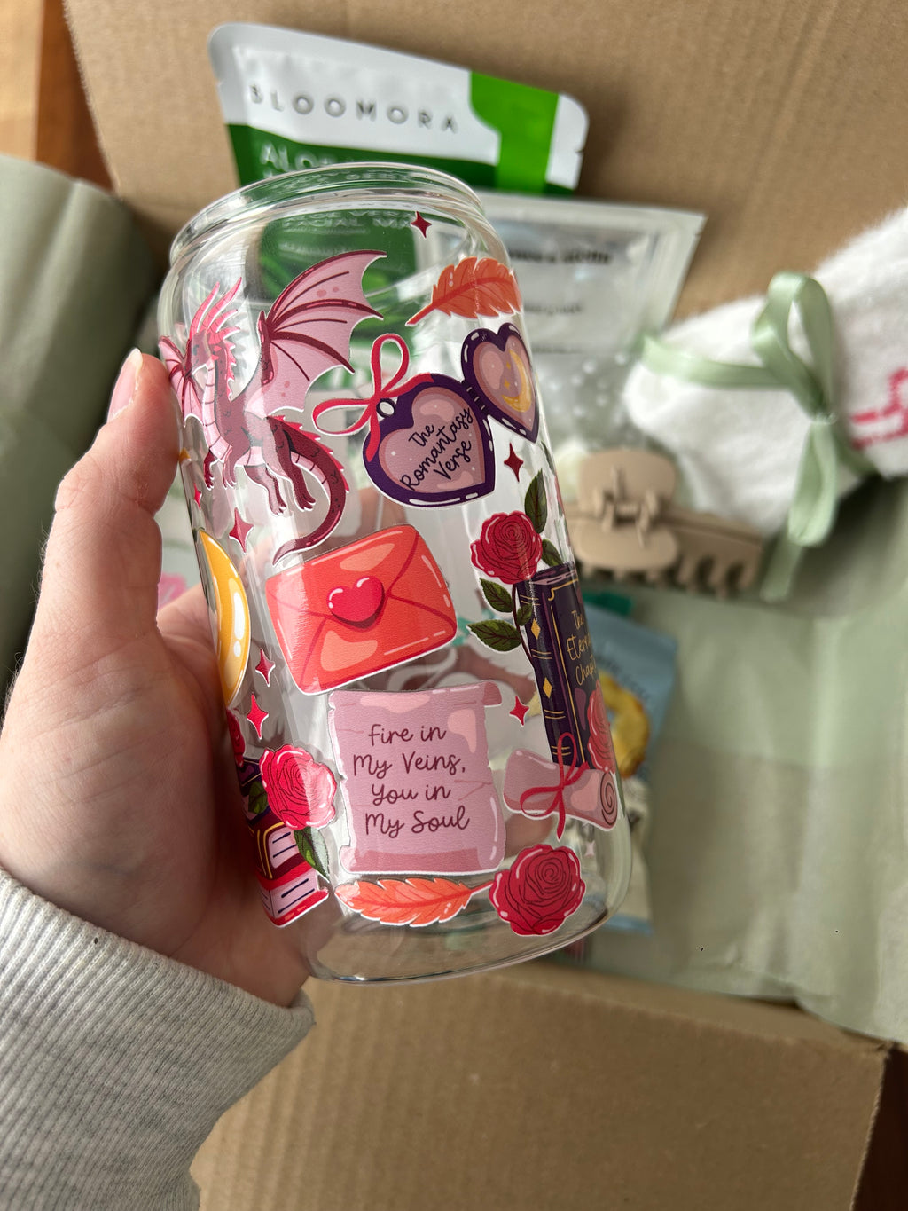 Romantasy blind date with a book box