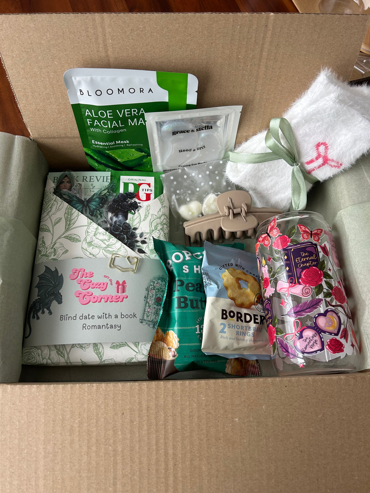 Romantasy blind date with a book box