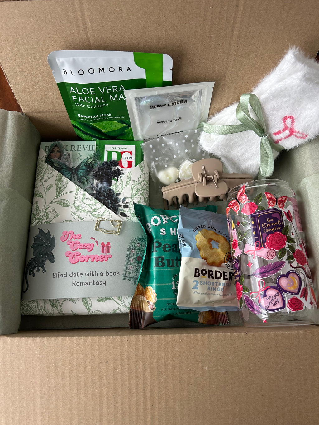 Romantasy blind date with a book box