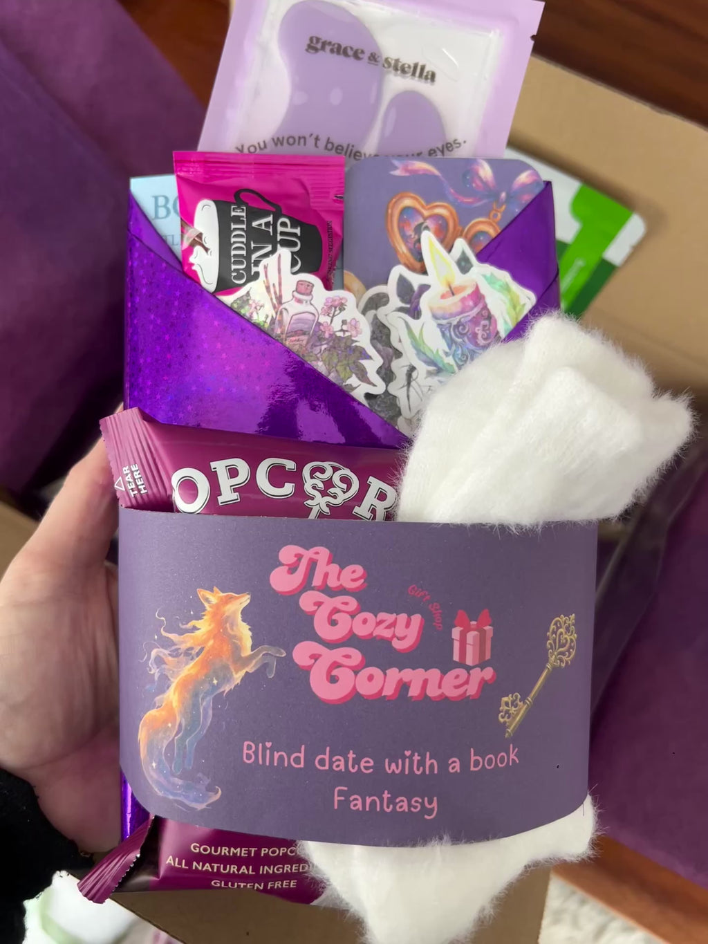 Fantasy cosy blind date with a book
